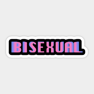 Bisexual Pride Sticker